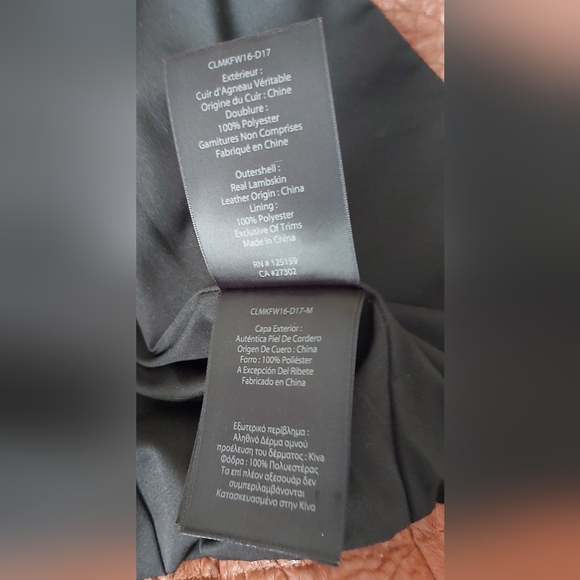 Mackage Leather Jacket - Picture 13 of 16